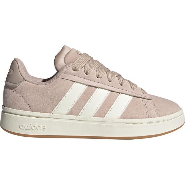 (取寄) アディダス レディース グランド コート アルファ 00s シューズ - ウィメンズ Adidas women Grand Court Alpha 00s Shoe - Women's Wonder Taupe/Off White/Vapour Grey