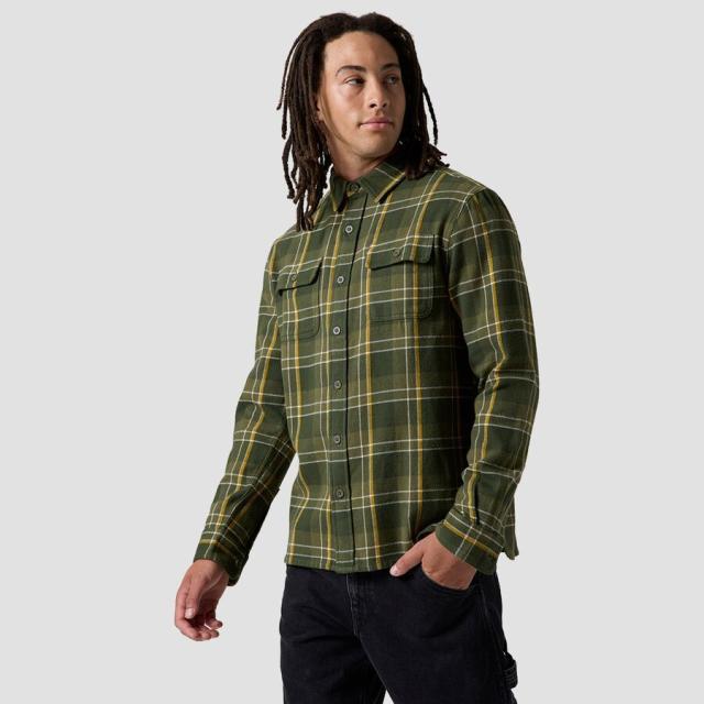 (取寄) バックカントリー メンズ ベンチャー ミッドウエイト フランネル シャツ - メンズ Backcountry men Venture Midweight Flannel Shirt - Men's Climbing Ivy Drifter Plaid