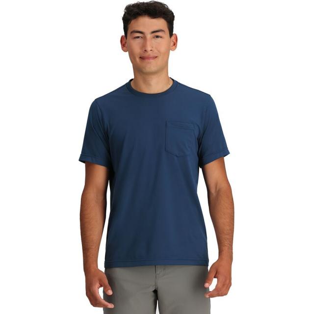 (取寄) アウトドア リサーチ メンズ エッセンシャル ポケット T-シャツ - メンズ Outdoor Research men Essential Pocket T-Shirt - Men's Cenote