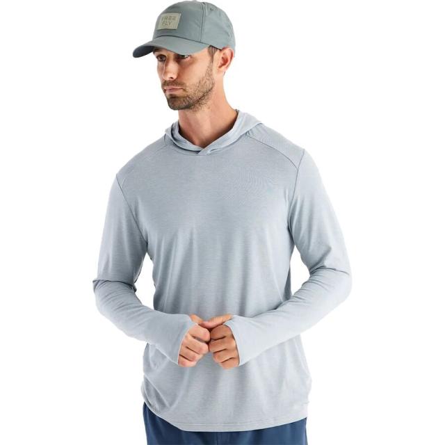 (取寄) フリーフライ メンズ バンブー シェード ブーディ - メンズ Free Fly men Bamboo Shade Hoodie - Men's Heather Aspen Greyの通販はパーカー