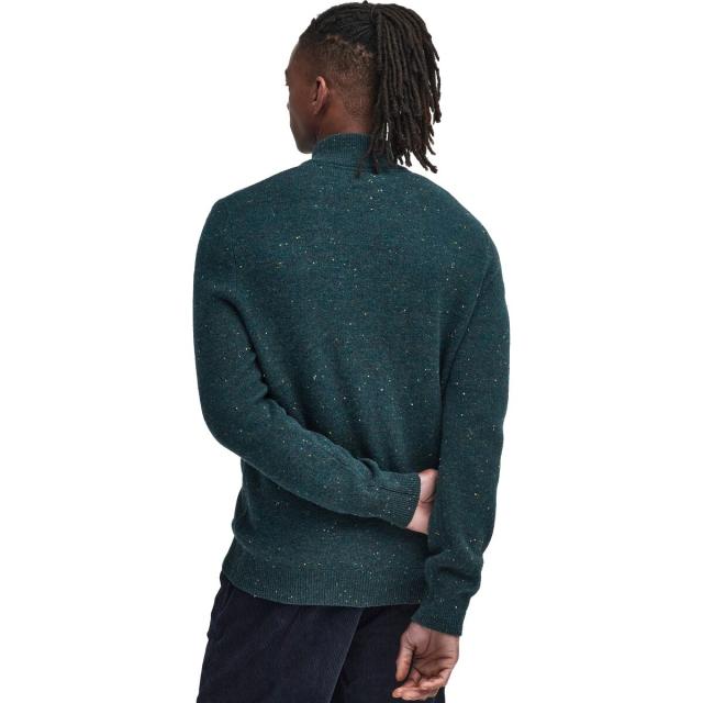 (取寄) バブアー メンズ 1/2-ジップ ニット ジャンパー - メンズ Barbour men Tainsbury 1/2-Zip Knitted Jumper - Men's Seaweed
