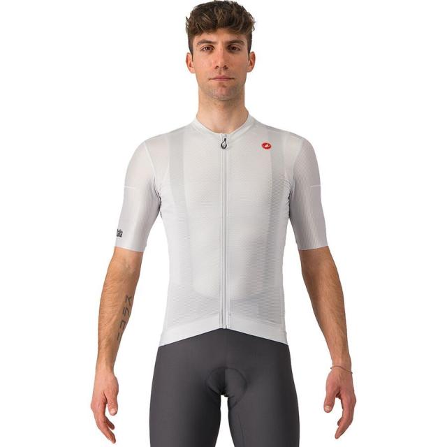 (取寄) カステリ メンズ #ジロ トロフェオ ジャージ - メンズ Castelli men #GIRO Trofeo Jersey - Men's Grigio Argentoの通販は 34,250円
