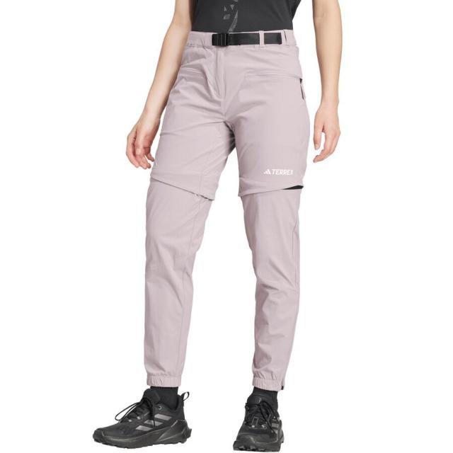 (取寄) アディダステレックス レディース ユーティリタス ハイキング ジップ オフ パンツ - ウィメンズ Adidas TERREX women Utilitas Hiking Zip Off Pant - Women's Preloved Fig/Preloved Figの通販は