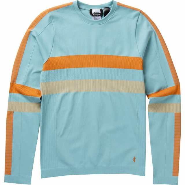 (取寄) コトパクシ レディース デバジョ シームレス ベースレイヤー— クルー - ウィメンズ Cotopaxi women Debajo Seamless Baselayer Crew - Women's Bluebird Stripesの通販は