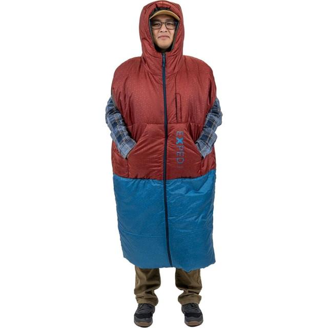 (取寄) エクスペド ドリームウォーカー ウェアラブル スリーピング バッグ Exped Dreamwalker Wearable Sleeping Bag Burgundyの通販は