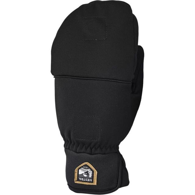 (取寄) ヘストラ メンズ ウインドストッパー プルオーバー ミトン - メンズ Hestra men Windstopper Pullover Mitten - Men's Blackの通販は
