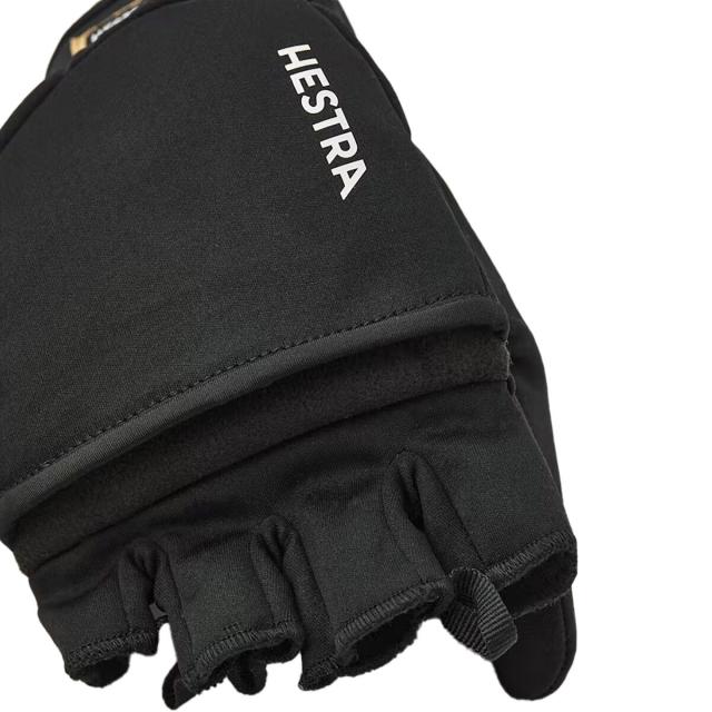 (取寄) ヘストラ メンズ ウインドストッパー プルオーバー ミトン - メンズ Hestra men Windstopper Pullover Mitten - Men's Blackの通販は