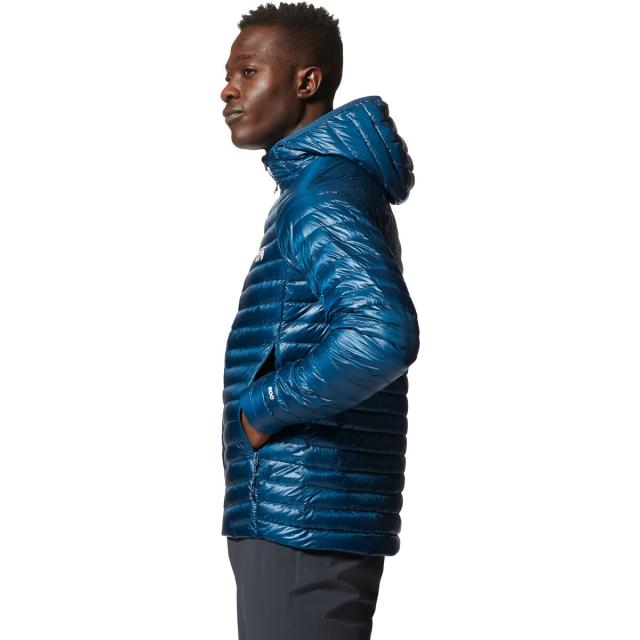 (取寄) マウンテンハードウェア メンズ ゴースト ウィスパラー フーデット ジャケット - メンズ Mountain Hardwear men Ghost Whisperer Hooded Jacket - Men's Dark Caspianの通販は