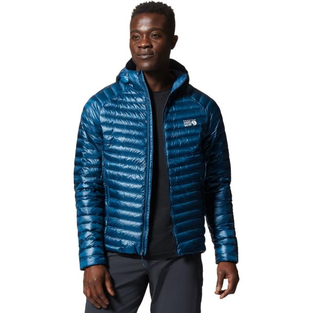 (取寄) マウンテンハードウェア メンズ ゴースト ウィスパラー フーデット ジャケット - メンズ Mountain Hardwear men Ghost Whisperer Hooded Jacket - Men's Dark Caspianの通販は