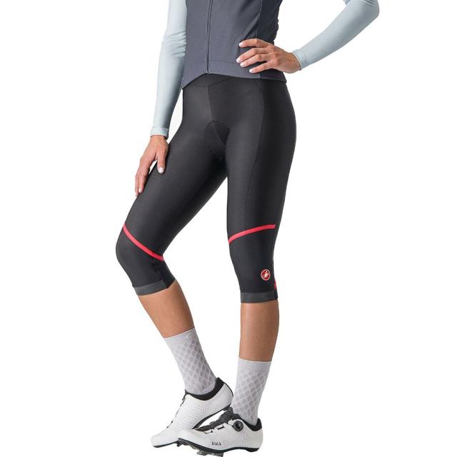 (取寄) カステリ レディース ベロシシマ サーマル ニッカー - ウィメンズ Castelli women Velocissima Thermal Knicker - Women's Black/Hibiscusの通販は 29,230円