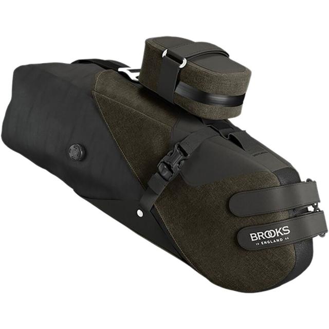 (取寄) ブルックスイングランド スケープ シート バッグ Brooks England Scape Seat Bag Mud Green
