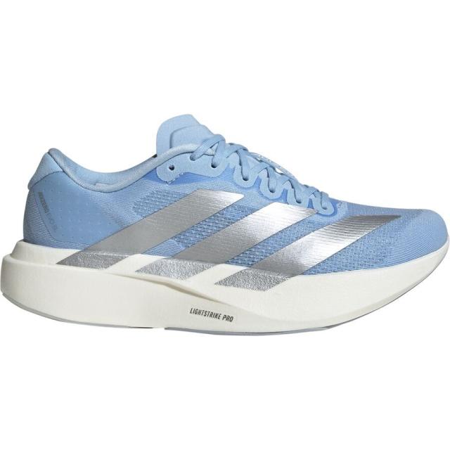 (取寄) アディダス レディース アディゼロ エボ Sl ランニング シューズ - ウィメンズ Adidas women Adizero Evo SL Running Shoe - Women's Glow Blue/Silver llic/Ftwr White