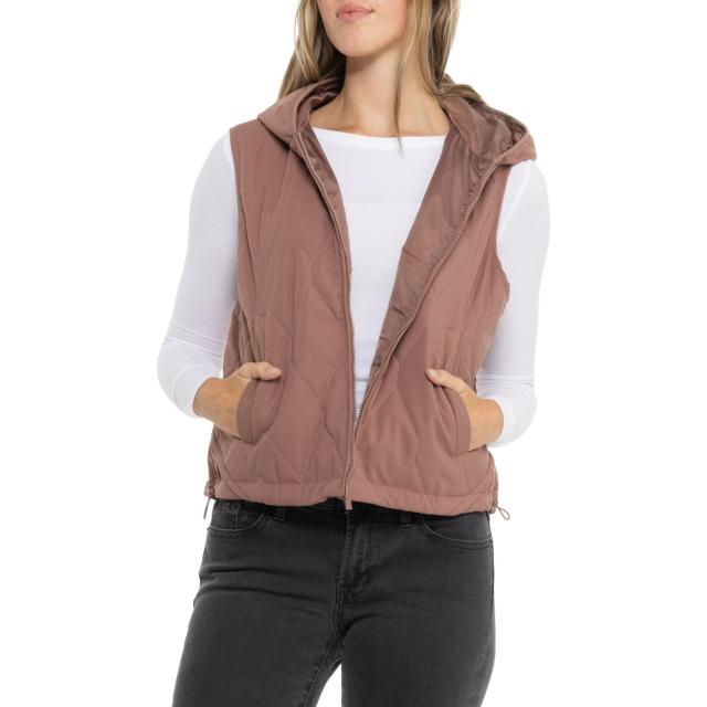 (取寄) キョーダンアウトドア フーデット キルテッド ベスト Kyodan Outdoor Hooded Quilted Vest  Hickory (See Image Above)