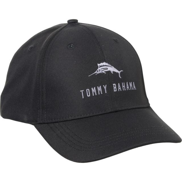 (取寄) トミーバハマ アスレチック ニュー ロゴ エブリデイ エンブロイダー ベースボール キャップ Tommy Bahama Athletic New Logo Everyday Embroidered Baseball Cap  Black/Grayの通販は 4,775円