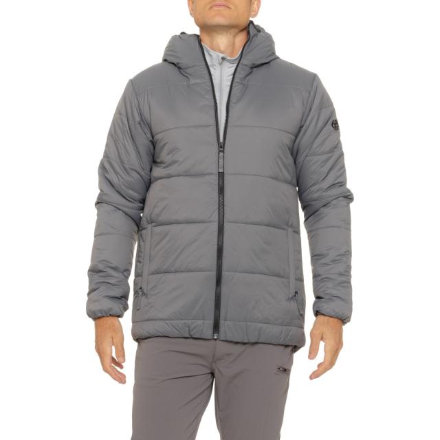 (取寄) シックスエイトシックス ウォーミックス パフィー ジャケット - ウォータープルーフ, インサレーテッド 686 Warmix Puffy Jacket - Waterproof, Insulated  Rhino Grey