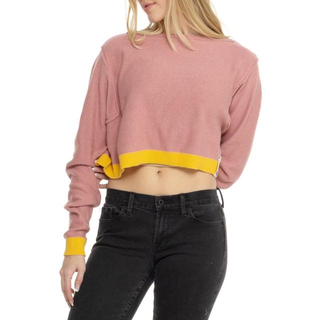 (取寄) フリーピープル ウィー ザ フリー イントゥ ザ ブルー セーター Free People We the Free Into the Blue Sweater  Rose Blush Comboの通販は