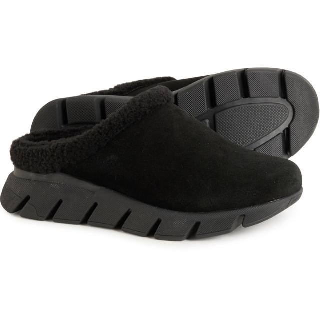 (取寄) ミア レディース スエード クロッグス MIA women Aric Suede Clogs (For Women)  Black