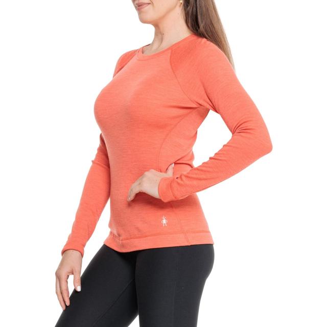 (取寄) スマートウール クラシック サーマル ベース レイヤー トップ - メリノ ウール, ロング スリーブ SmartWool Classic Thermal Base Layer Top - Merino Wool, Long Sleeve Bl Light Habanero Heather