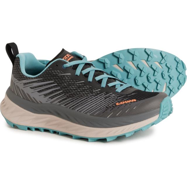 (取寄) ローバー レディース フォートゥクス トレイル ランニング シューズ Lowa women Fortux Trail Running Shoes (For Women)  Grey/Arctic