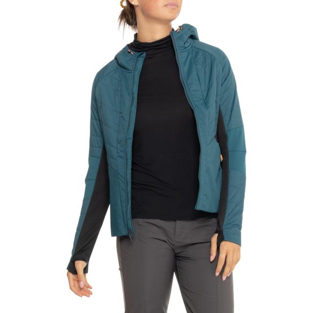 (取寄) スマートウール スマートロフト ミッドレイヤー フーデット ジャケット - メリノ ウール, インサレーテッド SmartWool Smartloft Midlayer Hooded Jacket - Merino Wool, Insulated Twilight Blue