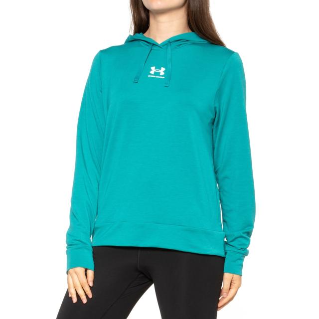 (取寄) アンダーアーマー ライバル テリー ブーディ Under Armour Rival Terry Hoodie Coastal Tealの通販は