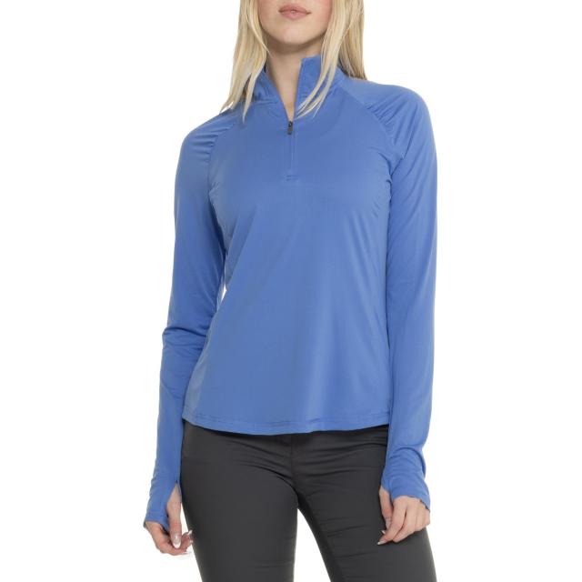 (取寄) ジェリー ミル バレー サン プロテクション シャツ - Upf 50以上, ジップ ネック, ロング スリーブ Gerry Mill Valley Sun Protection Shirt - UPF 50+, Zip Neck, Long Sleeve  Lapisの通販は 6,756円