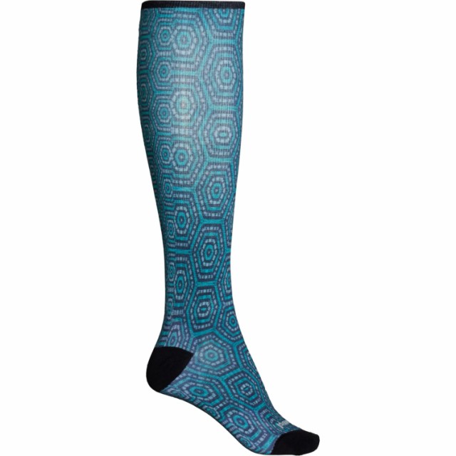 (取寄) スマートウール レディース コンプレッション プリント ソックス SmartWool women Compression Hexa-Jet Print Socks (For Women) Deep Navyの通販は 8,770円