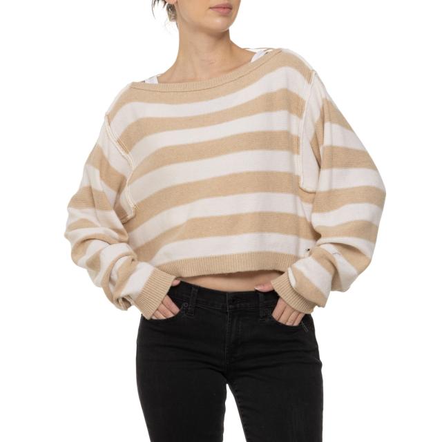 (取寄) フリーピープル ウィー ザ フリー イントゥ ザ ブルー セーター Free People We the Free Into the Blue Sweater  Ivoryの通販は