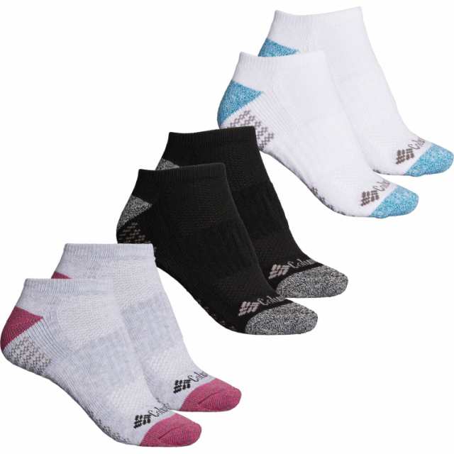 (取寄) コロンビアスポーツウェア レディース アスレチック ノーショー ソックス Columbia Sportswear women Athletic No-Show Socks (For Women) Pink Fashionの通販は