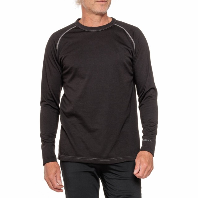 (取寄) ブーラ クルー ベース レイヤー トップ - ロング スリーブ BULA Crew Base Layer Top - Long Sleeve  Blackの通販は 9,570円