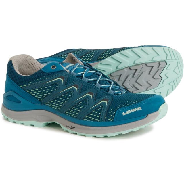 (取寄) ローバー レディース メイド イン ヨーロッパ マドックス トレイル シューズ Lowa women Made in Europe Maddox Trail Shoes (For Women)  Petrol/Jade