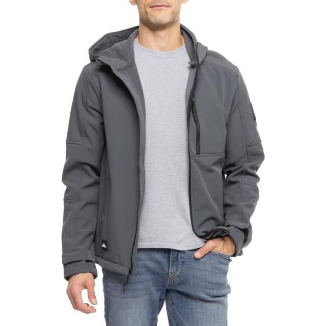 (取寄) クイックシルバー ソフトシェル ジャケット Quiksilver Softshell Jacket  Charcoal
