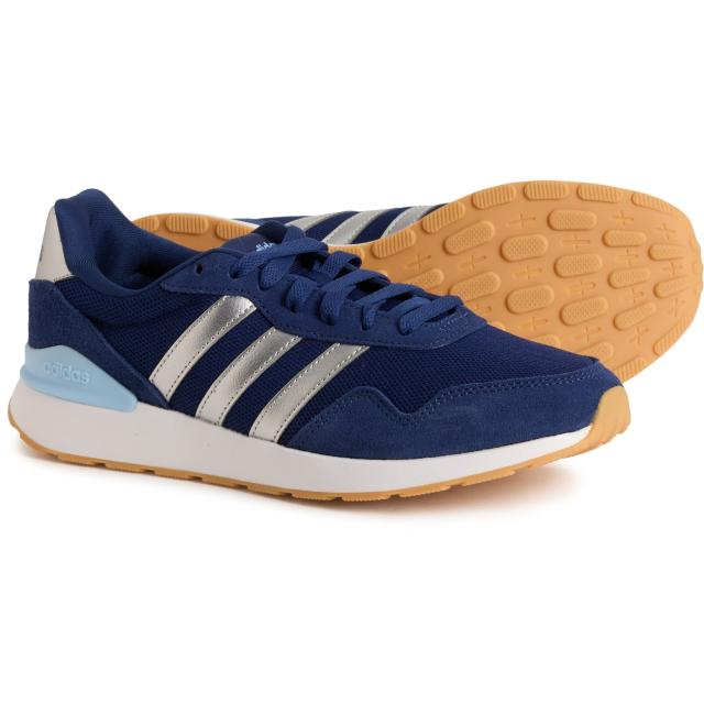 (取寄) アディダス レディース ラン 60s 4.0 スニーカー adidas women Run 60s 4.0 Sneakers (For Women)  Navy Silver