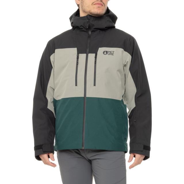 (取寄) ピクチャーオーガニック ピクチャー オブジェクト スキー ジャケット - ウォータープルーフ, インサレーテッド Picture Organic Picture Object Ski Jacket - Waterproof, Insulated  Black Pdrspinshadow