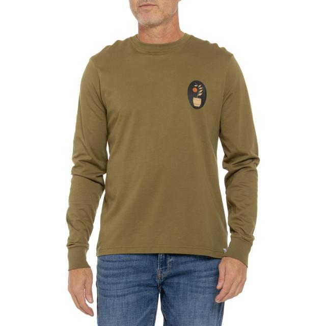 (取寄) スマートウール ジベリッシュ スピーマ コットン T-シャツ - ロング スリーブ SmartWool Jiberish Supima Cotton T-Shirt - Long Sleeve Apparel Oliveの通販は 6,320円