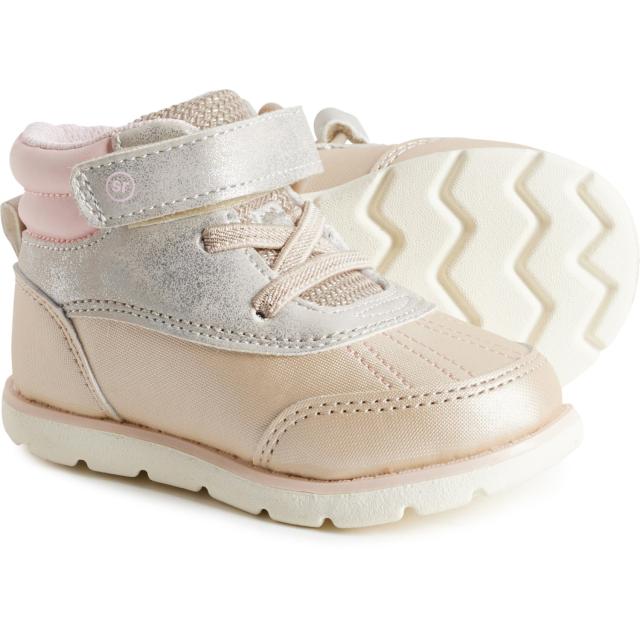 (取寄) マンチキン バイ ストライド ライト トドラー ガールズ ハリー ブーツ MUNCHKIN BY STRIDE RITE Toddler Girls Harry Boots  Ivoryの通販は