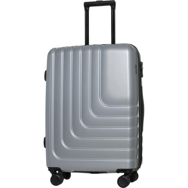 (取寄) カルパック 24インチ ハーパー スピナー スーツケース - ハードサイド, エクスパンダブル, シルバー CalPak 24” Harper Spinner Suitcase - Hardside, Expandable, Silver  Silver