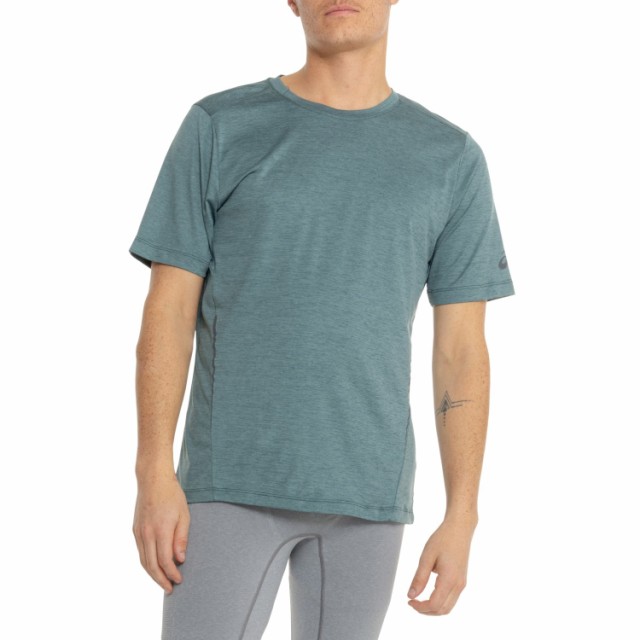 (取寄) アシックス スペースダイ T-シャツ - ショート スリーブ ASICS Spacedye T-Shirt - Short Sleeve  North Atlantic Spacedyeの通販は
