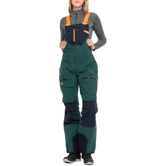 (取寄) チャリオット プリモ スキー ビブ - ウォータープルーフ, レコ Trew Gear Chariot PRIMO Ski Bibs - Waterproof, RECCO  Evergreen Eclipse