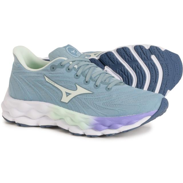 (取寄) ミズノ レディース ウェーブ スカイ 8 ランニング シューズ Mizuno women Wave Sky 8 Running Shoes (For Women)  Citadel-Hint Of Mint