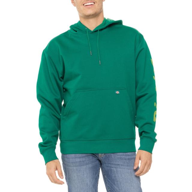 (取寄) ディッキーズ ワードマーク フリース ブーディ Dickies Wordmark Fleece Hoodie  Aventurine