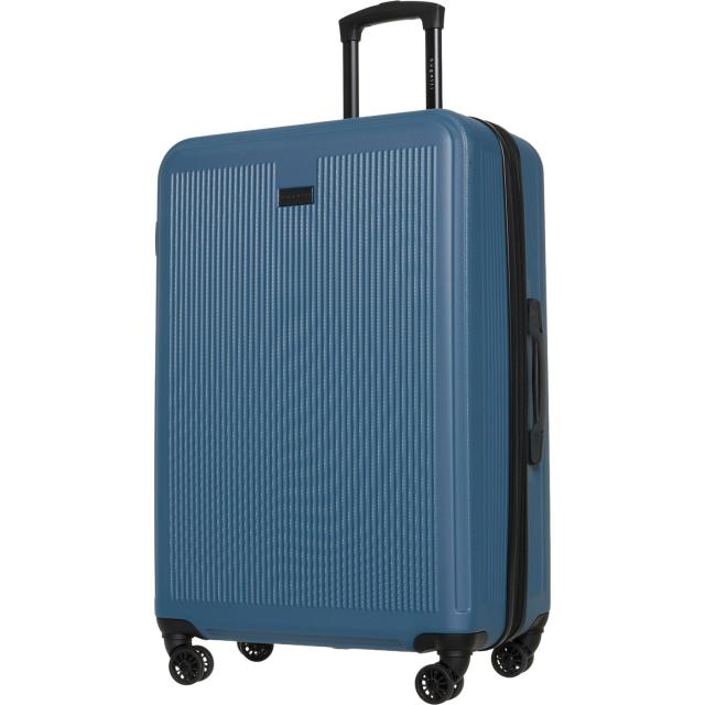 (取寄) 28インチ スピナー スーツケース - ハードサイド, エクスパンダブル, ブルー Bugatti 28” Singapore Spinner Suitcase - Hardside, Expandable, Blue  Blue
