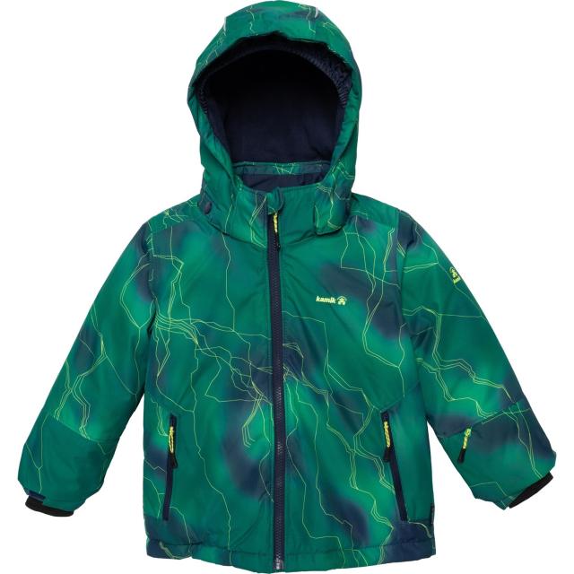 (取寄) カミック ボーイズ ウォーカー ゴースト スキー ジャケット - ウォータープルーフ, インサレーテッド Kamik Boys Walker Ghost Ski Jacket - Waterproof, Insulated  Green