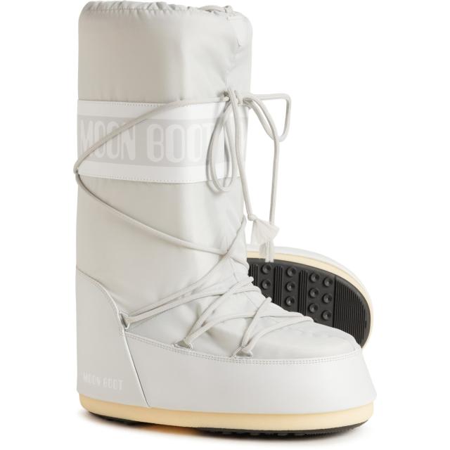 (取寄) レディース アイコン ブーツ MOON BOOTS women Icon Boots (For Women)  Glacier Grey