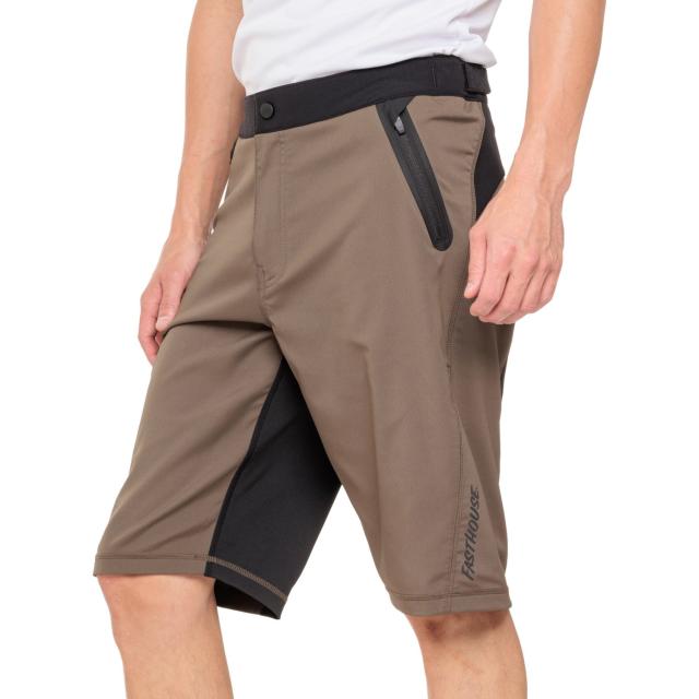 (取寄) ファストハウス 2.0 マウンテン バイク ショーツ Fasthouse Crossline 2.0 Mountain Bike Shorts  Moss Brown