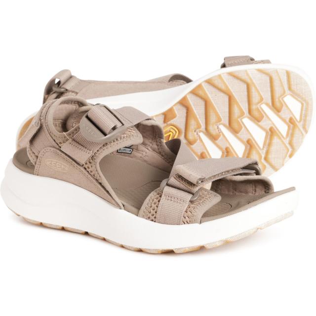 (取寄) キーン レディース エル バックストラップ スポーツ サンダル Keen women Elle Backstrap Sport Sandals (For Women)  Brindle/Star Whiteの通販は