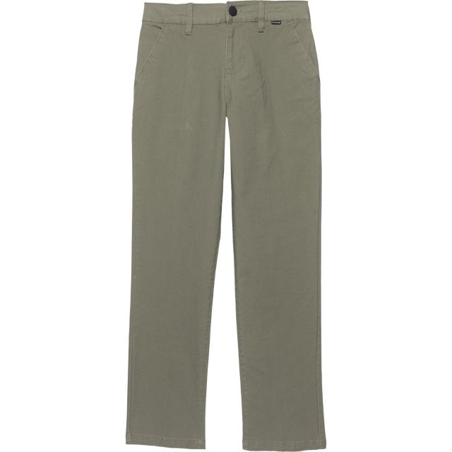 (取寄) ハーレー ビッグ ボーイズ ストレート フィット ウーブン パンツ Hurley Big Boys Straight Fit Woven Pants  Armyの通販は