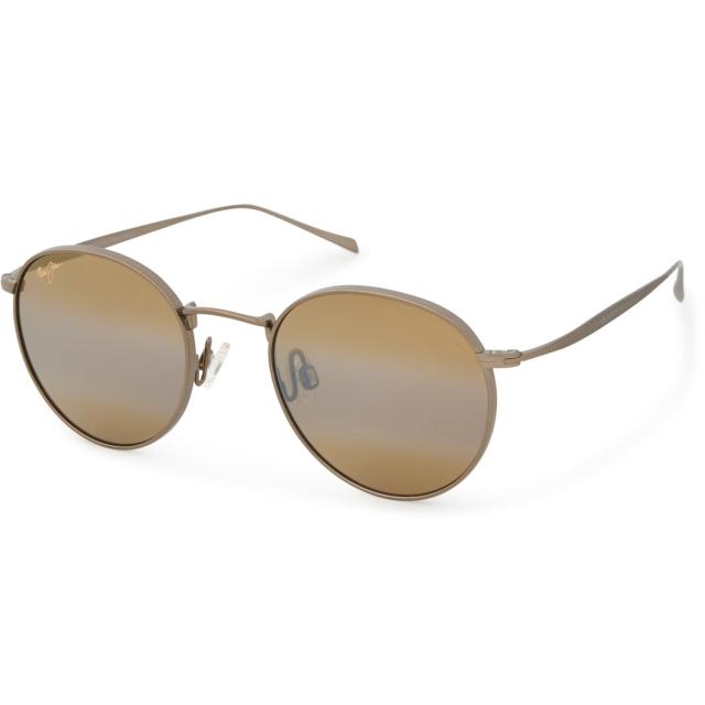 (取寄) マウイ ジム メイド イン ジャパン ノーチラス サングラス - ポーラライズド ミラー レンジズ MAUI JIM Made in Japan Nautilus Sunglasses - Polarized Mirror Lenses  Bronze/Bronze/Bronze