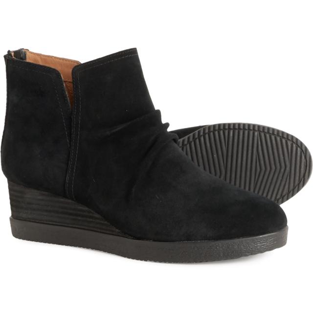(取寄) ダンスコ レディース ステファニー バック-ジップ ウェッジ ブーツ Dansko women Stephanie Back-Zip Wedge Boots (For Women)  Black