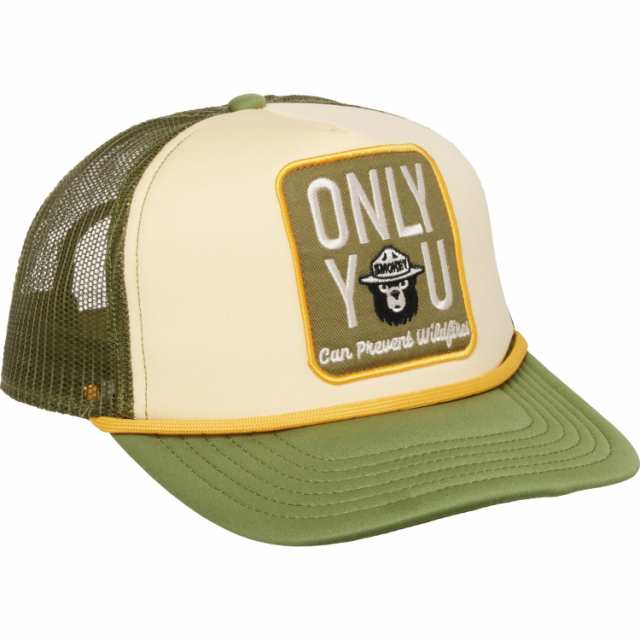 (取寄) マッドエンジン オンリー ユー スモーキー ベアー パッチ ベースボール キャップ Mad Engine Only You Smokey Bear Patch Baseball Cap  Greenの通販は